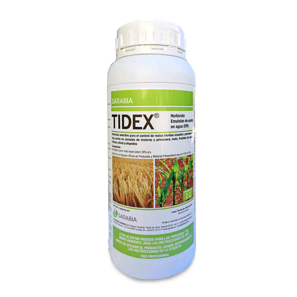 TIDEX Sélectif 1L Entretien Gazon Pro - Terrains Sport et Espaces Verts
