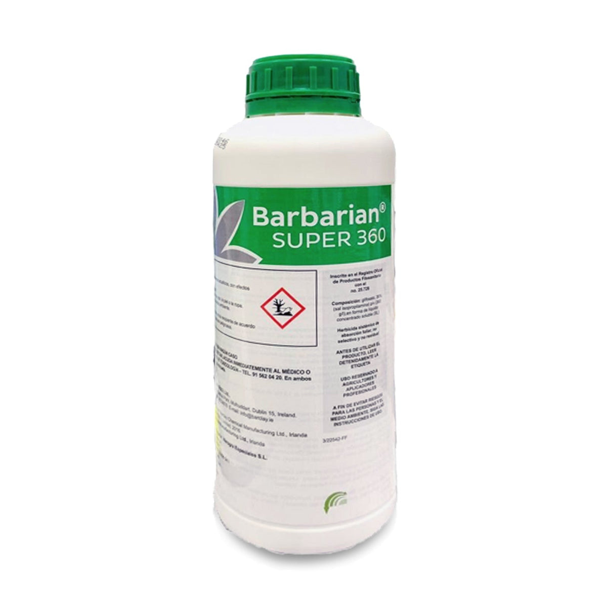 BARBARIAN Herbicide 1L Glyphosate - Action Totale Post-Levée