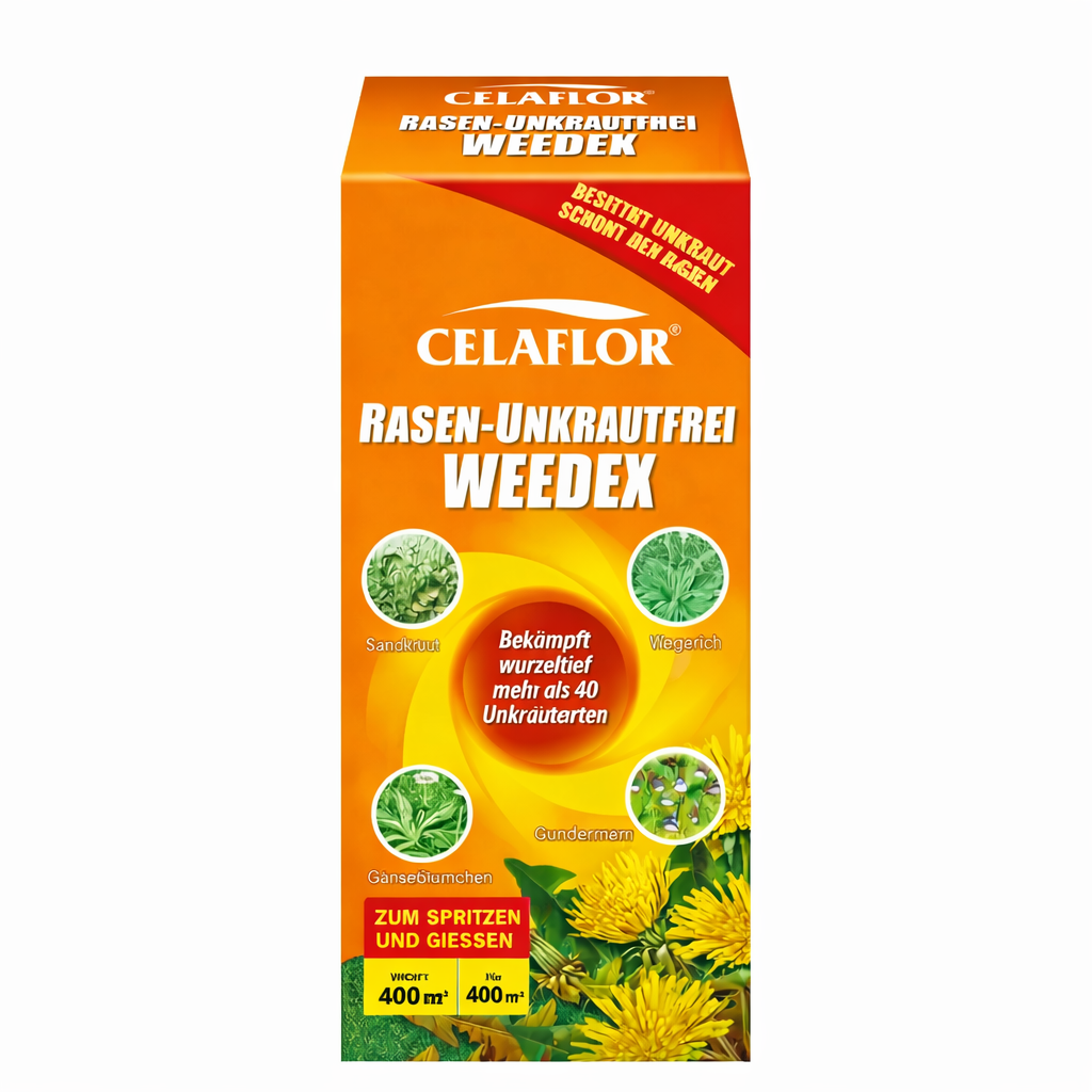 Celaflor Désherbant Sélectif Pelouse 400ml - Concentré Anti Mauvaises Herbes