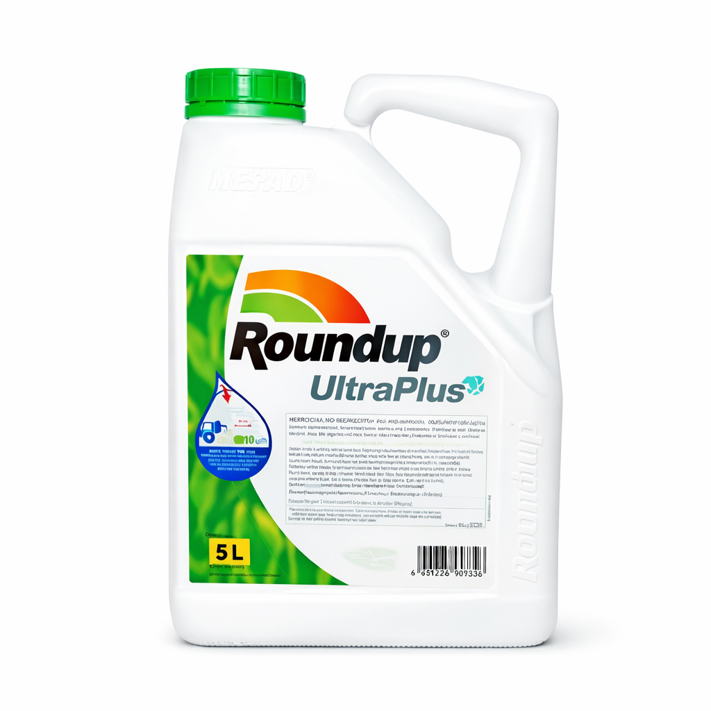 ROUNDUP UltraPlus Bidon 5L - Herbicide Pro Jusqu'à 30 000 m²